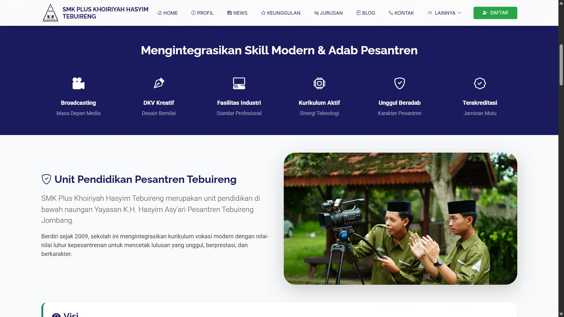 Official School Website